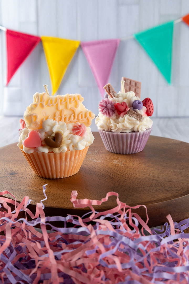 Cupcake Candle