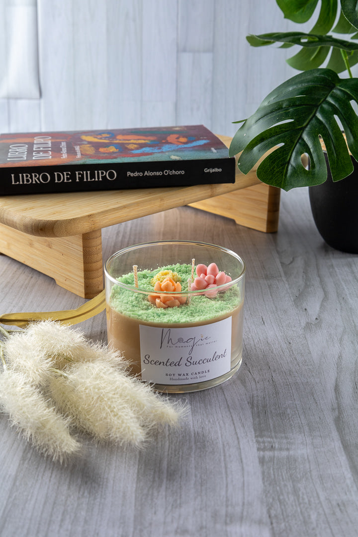 🌵 Succulent Cactus Candle
