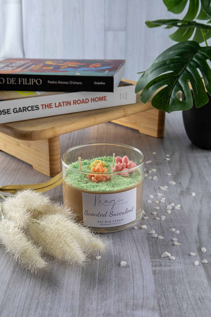 🌵 Succulent Cactus Candle