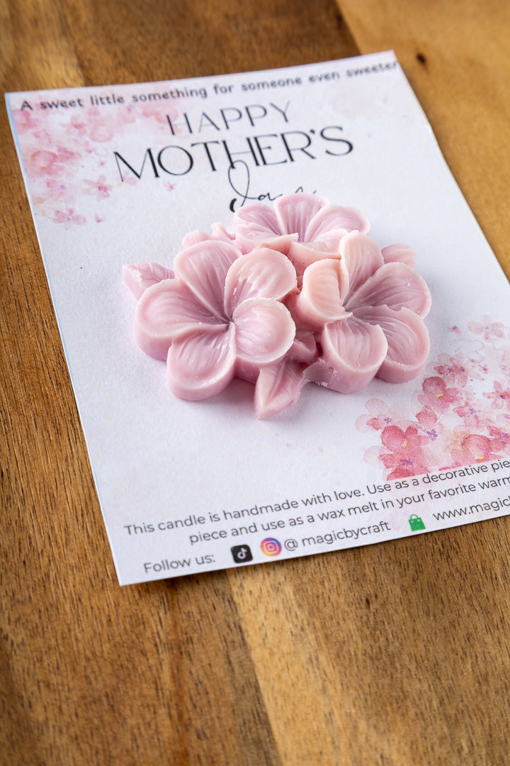 Mini Flower Candle Favor