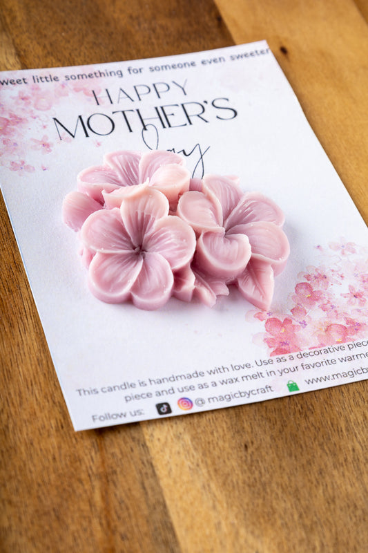 Mini Flower Candle Favor